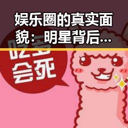 娱乐圈的真实面貌：明星背后的压力与心声揭秘🔍